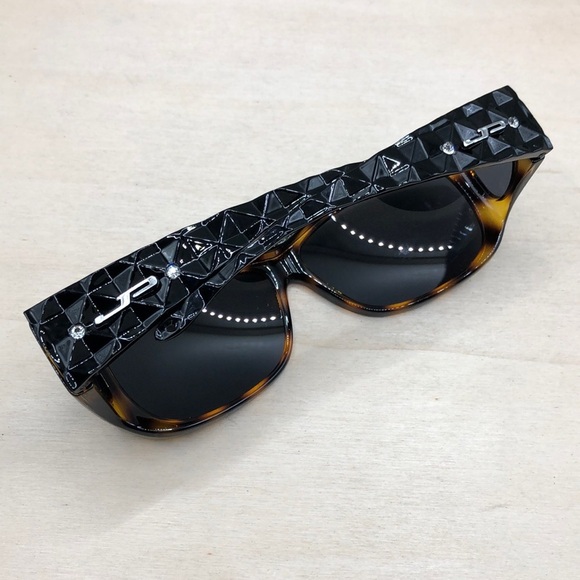 Jonathan Paul Fitovers Eyewear Diamond Cut 001S Tortoise Polarized 60-11-130 - Picture 2 of 9